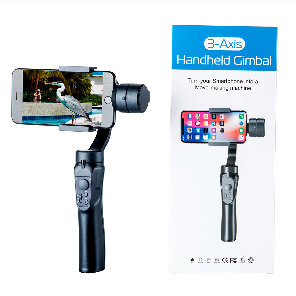Gimbal Stabilizator Techsuit H4, Crni