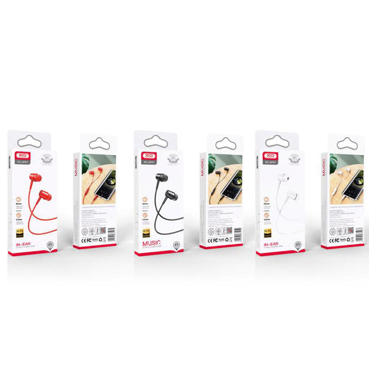 Handsfree 3.5mm XO Design EP57 Crown, Crni