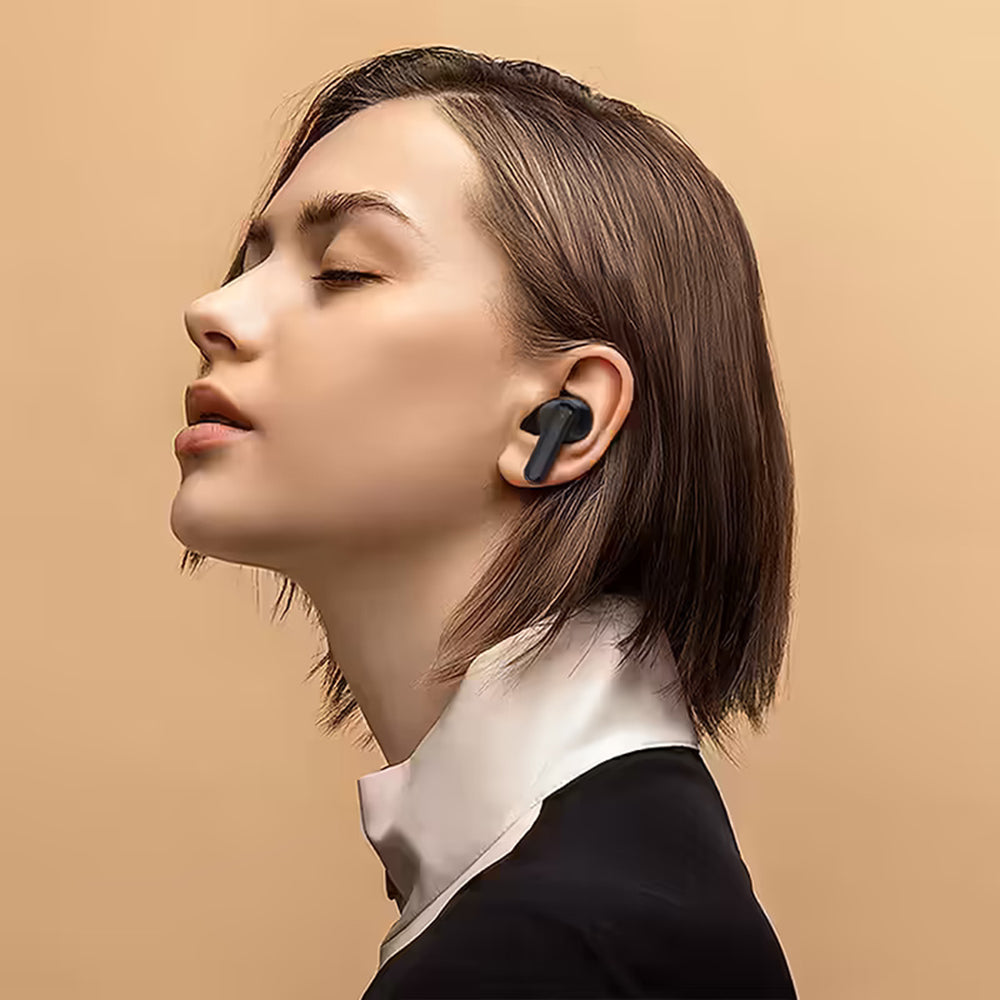 Handsfree Bluetooth Acefast W6, TWS, ANC, Crni