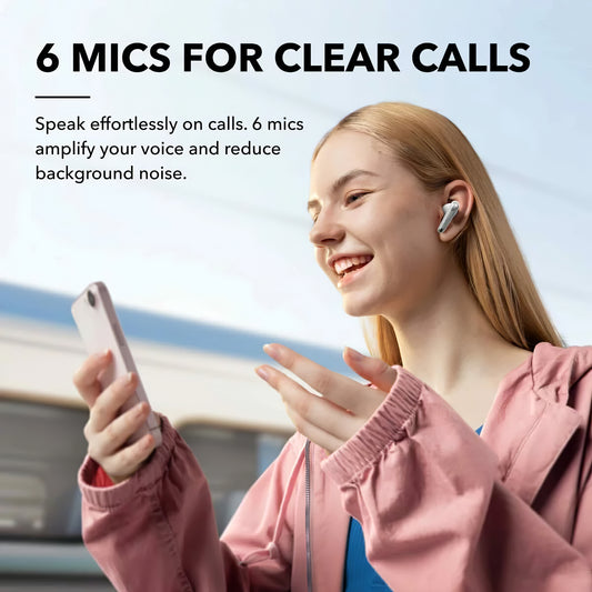 Handsfree Bluetooth Anker SoundCore Liberty 4 NC, TWS, ANC, MultiPoint, Beli A3947G21