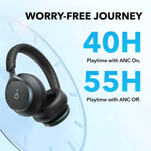 Handsfree Bluetooth Anker SoundCore Space On, MultiPoint, A2DP, ANC, Crni A3035G11
