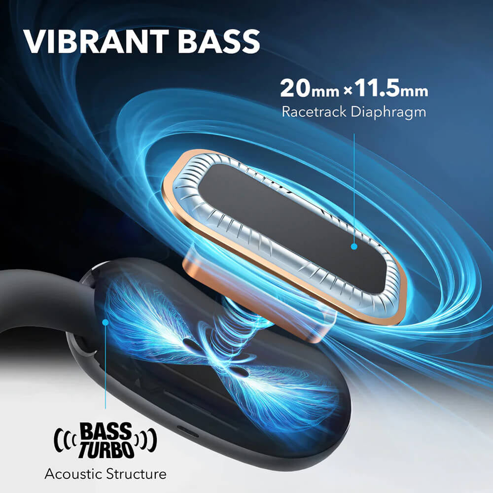 Handsfree Bluetooth Anker SoundCore AeroFit 2, TWS, Crni A3874G11