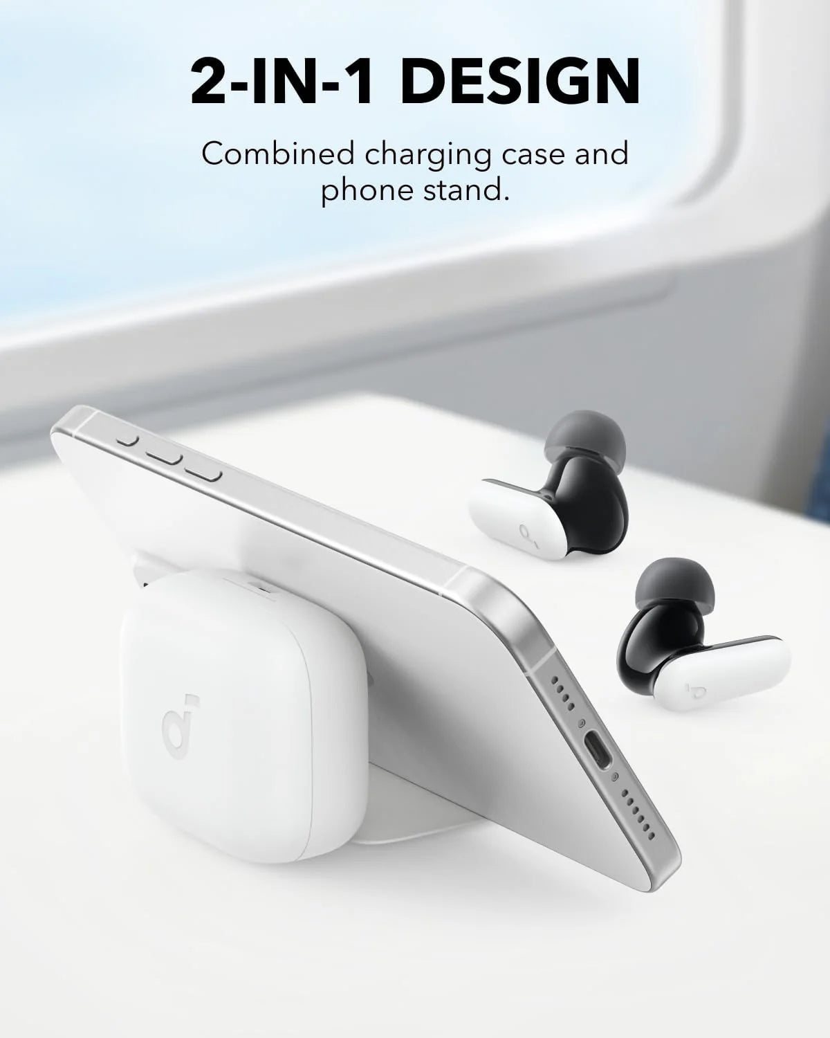 Handsfree Bluetooth Anker SoundCore P30i, TWS, ANC, Bela A3959321