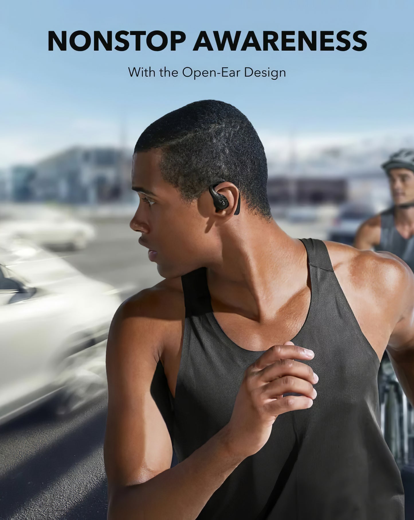 Handsfree Bluetooth Anker Soundcore AeroFit Pro, TWS, Crni A3871G11