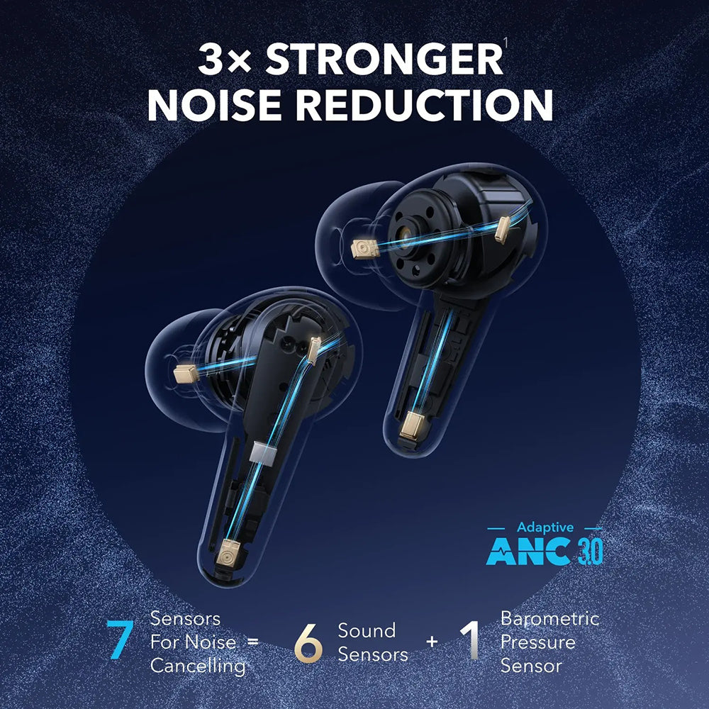 Handsfree Bluetooth Anker SoundCore Liberty 4 Pro NC, TWS, ANC, Crni A3954GF1