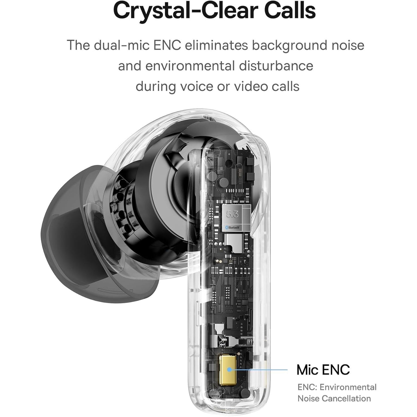 Handsfree Bluetooth Baseus Bowie E20, TWS, Crni A00069700113-00