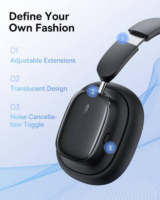 Handsfree Bluetooth Baseus H1i, A2DP, ANC, Crni A00050402113-00