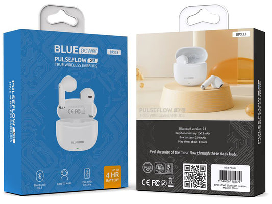 Handsfree Bluetooth Blue Power BPX33, TWS, Beli