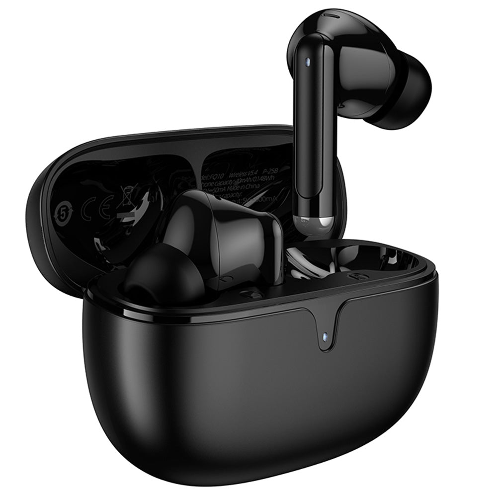 Handsfree Bluetooth Borofone FQ10 Joyful, TWS, Crni