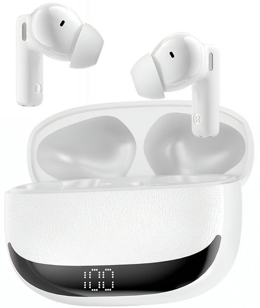 Handsfree Bluetooth BWOO BW40, TWS, ANC, Bela