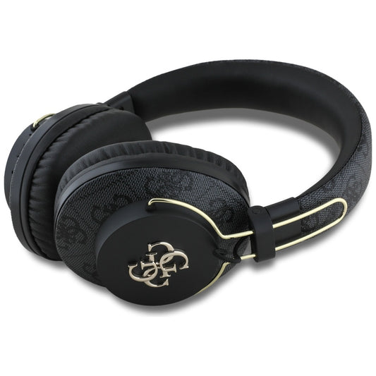 Handsfree Bluetooth Guess 4G Metal Logo, A2DP, Crni