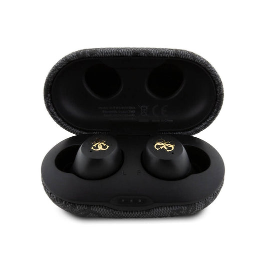 Handsfree Bluetooth Guess 4G Metal, TWS, Crni