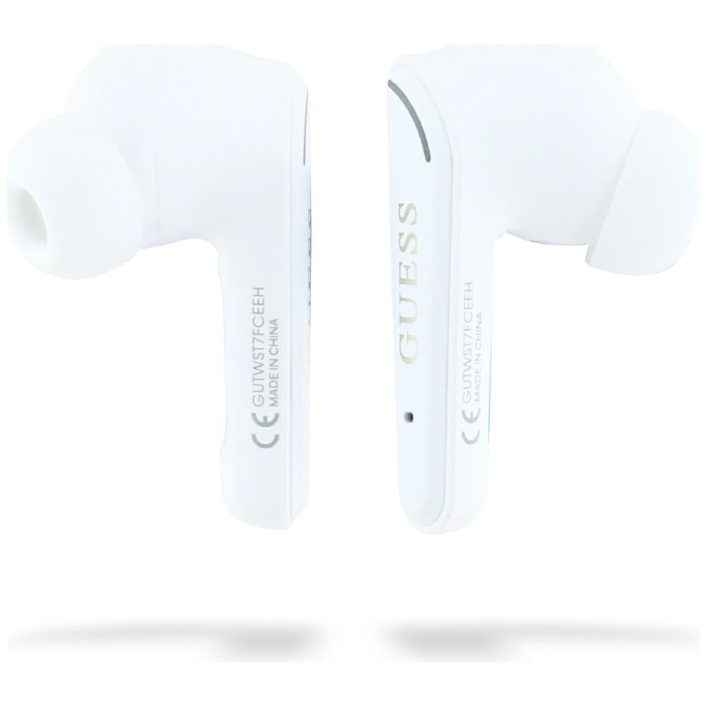 Handsfree Bluetooth Guess Flat Classic Logo Electroplated, TWS, Beli