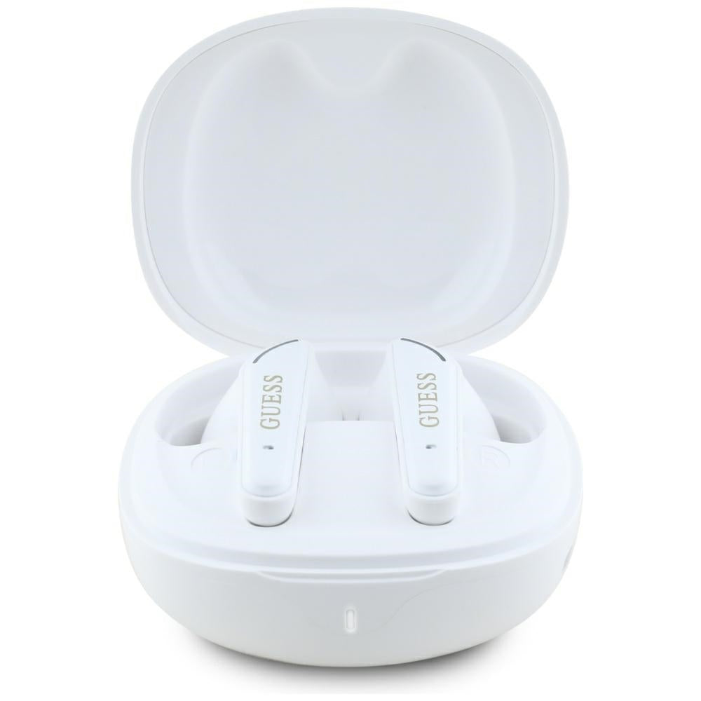 Handsfree Bluetooth Guess Flat Classic Logo Electroplated, TWS, Beli