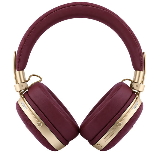 Bluetooth handsfree Guess Grained Triangle Logo, A2DP, bordo