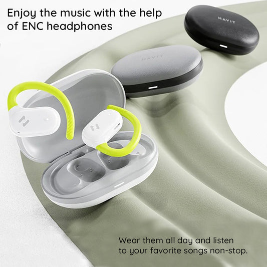 Handsfree Bluetooth HAVIT OWS915, TWS, Crni
