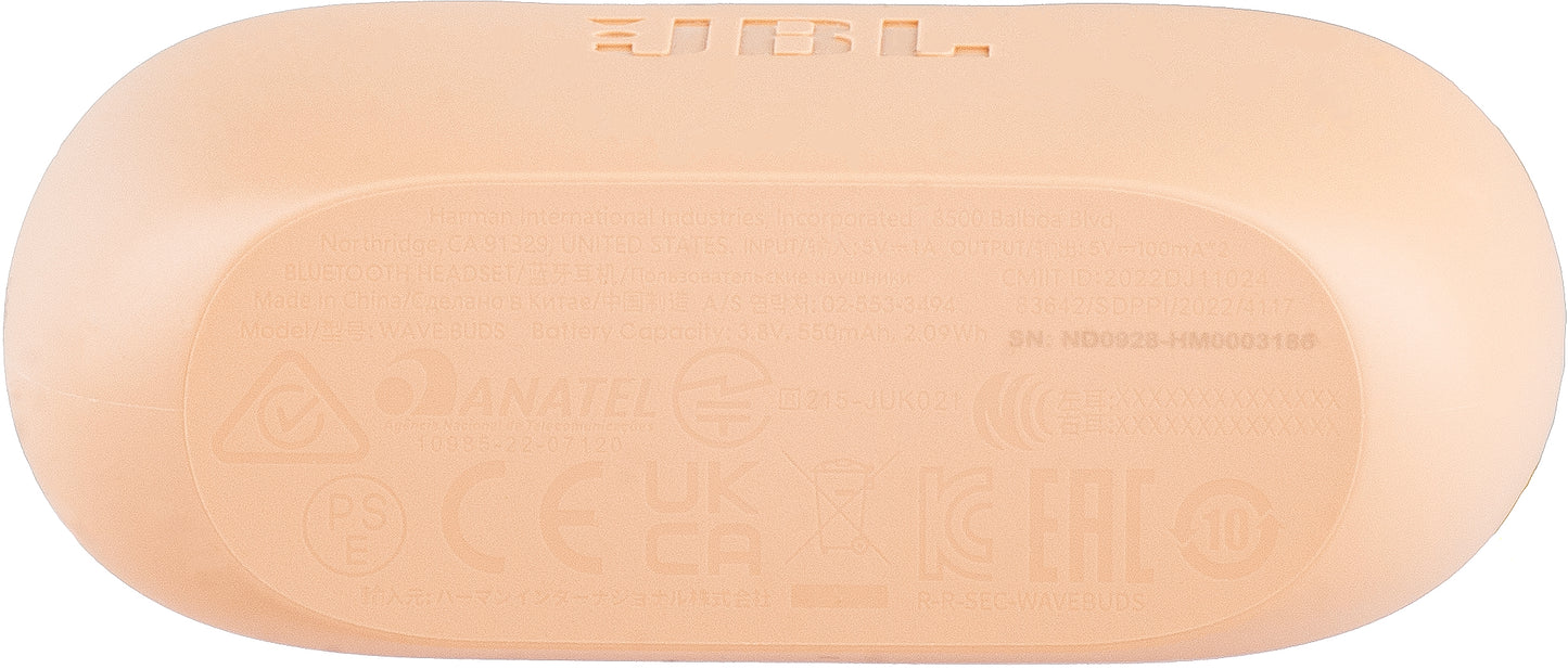 Handsfree Bluetooth JBL Wave Buds, TWS, Bež, Refabrikovan JBLWBUDSBEG