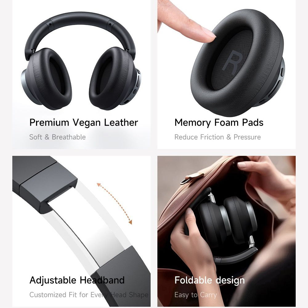 Handsfree Bluetooth McDodo HP-5820 T03, A2DP, ANC, Crni