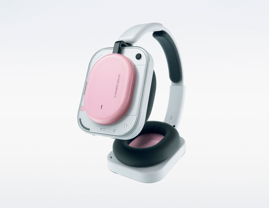 Handsfree Bluetooth Nothing Headphone (a), MultiPoint, A2DP, ANC, Roze