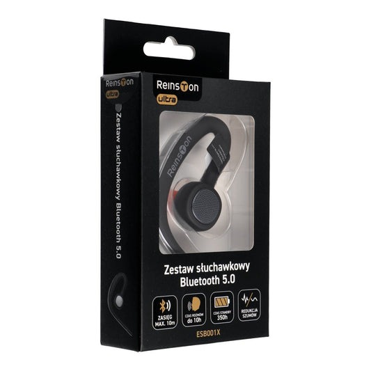Handsfree Bluetooth Reinston ESB001X, MultiPoint, A2DP, Crna