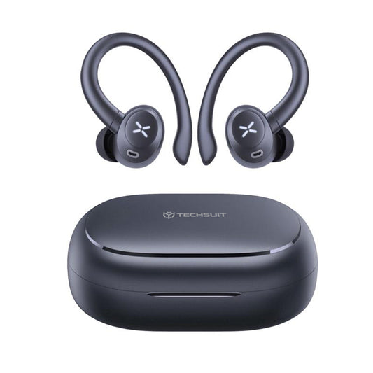 Handsfree Bluetooth Techsuit CW4 AirTune, TWS, Crni