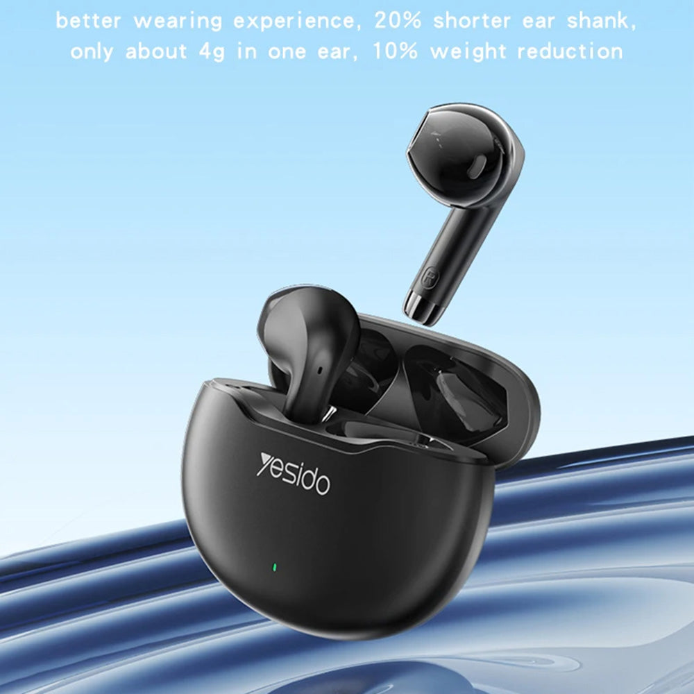 Handsfree Bluetooth Yesido TWS21, TWS, Crni