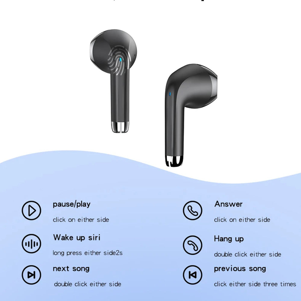 Handsfree Bluetooth Yesido TWS21, TWS, Crni