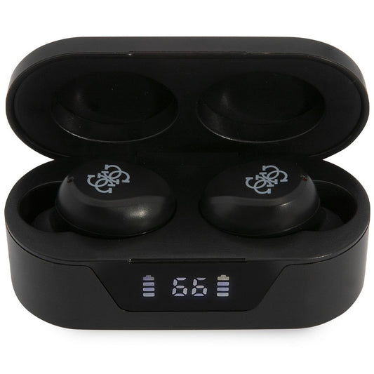 Handsfree Bluetooth Guess Classic Logo, TWS, Crni
