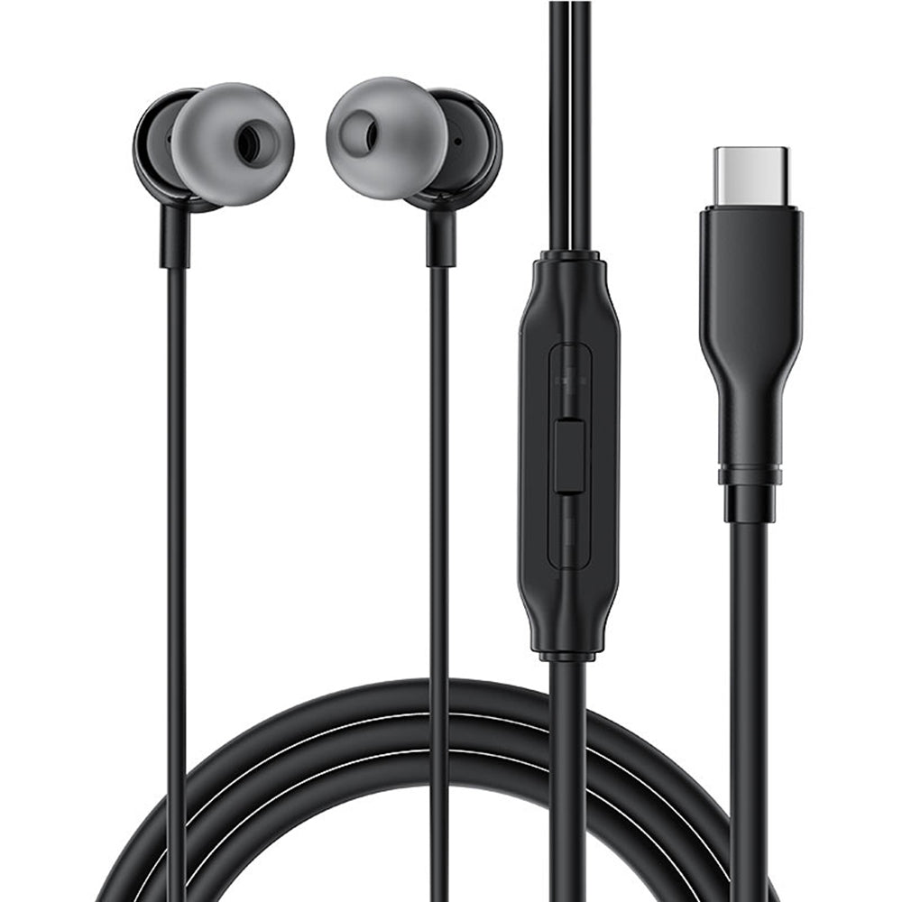 Handsfree USB-C Acefast L8, Crni