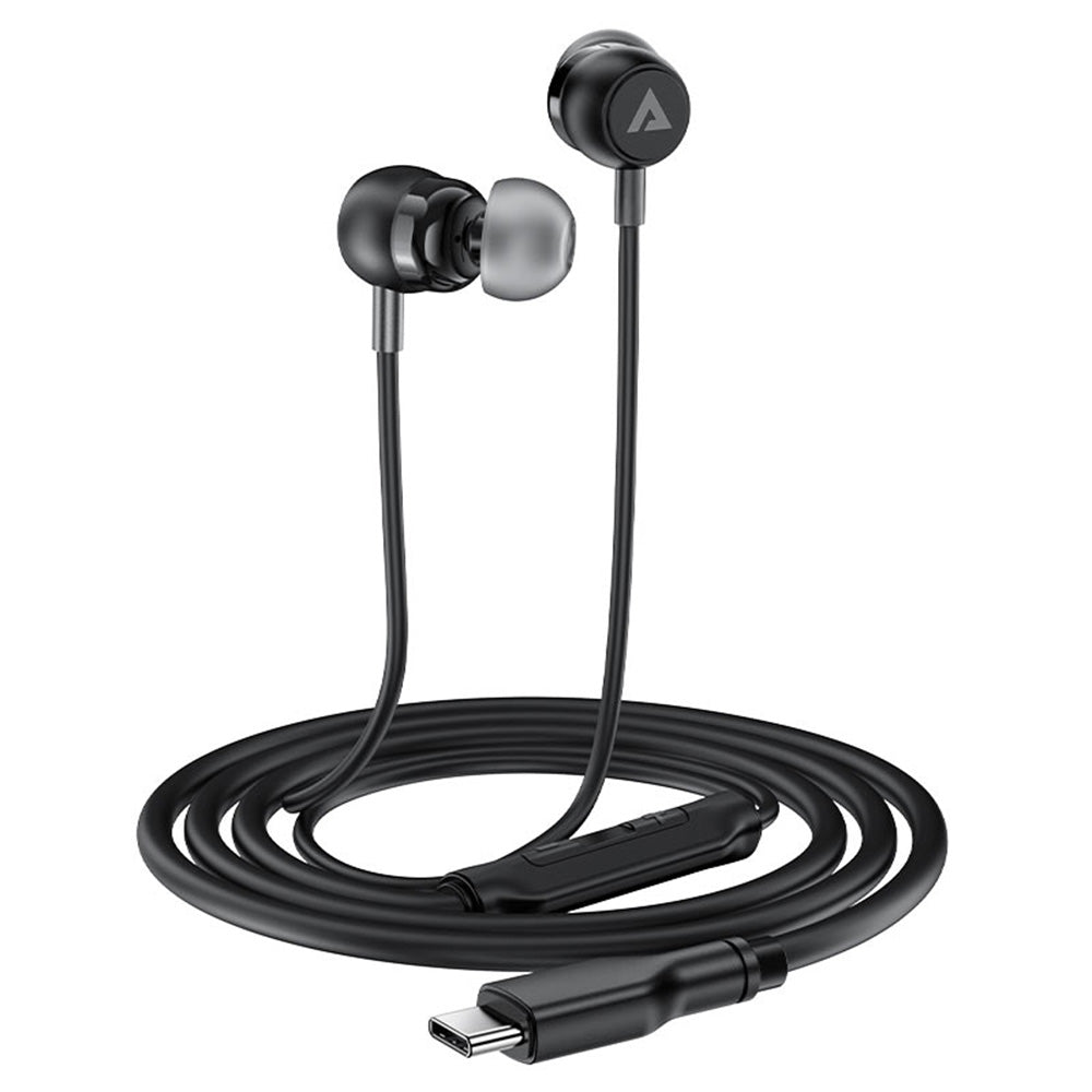 Handsfree USB-C Acefast L8, Crni