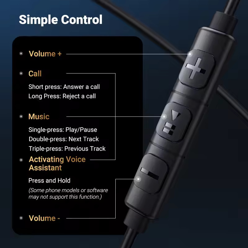 Handsfree USB-C UGREEN EP105, Crni