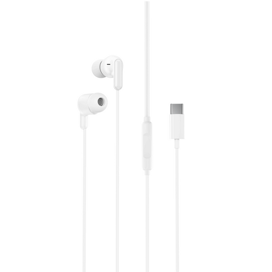 Handsfree USB-C XO Design EP84, Bela