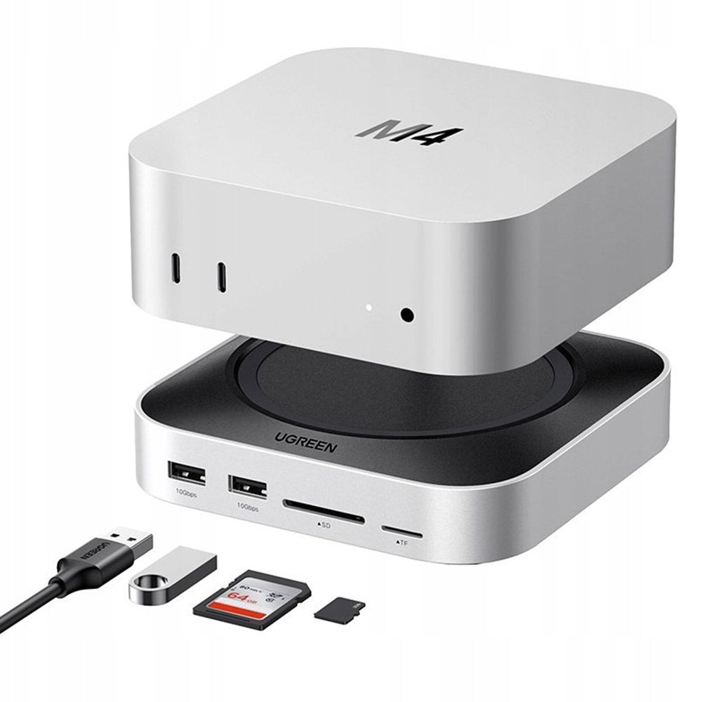 Multifunkcionalni hub GREEN CM841 (65487) za Apple Mac Mini M4, Crni