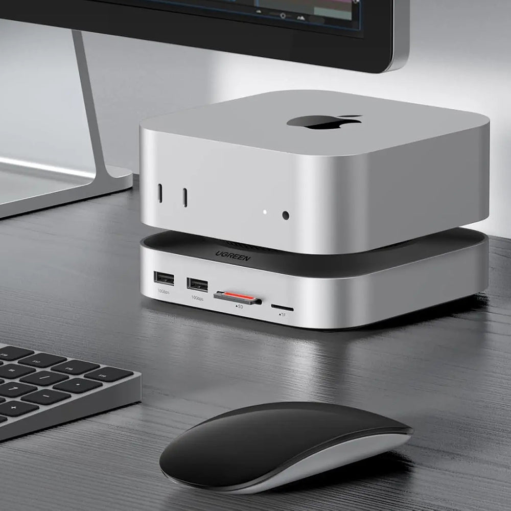 Multifunkcionalni hub GREEN CM841 (65487) za Apple Mac Mini M4, Crni