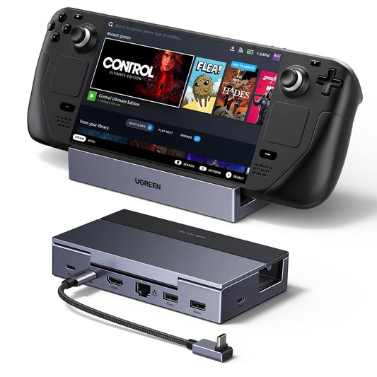 Hub Suport UGREEN 75126 za prenosivu konzolu, sivi