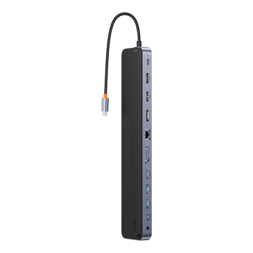 Hub USB-C Baseus EliteJoy Gen2, 11in1, Crni WKSX030213