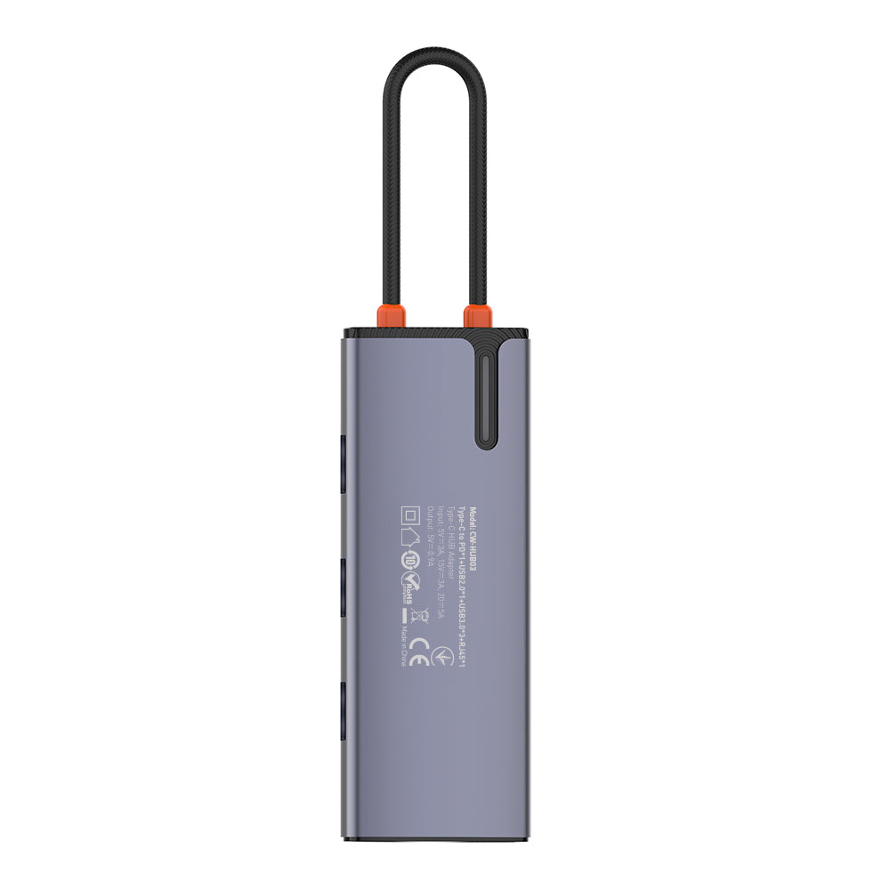 Hub USB-C ColorWay CW-HUB03, 6in1, Srebrni