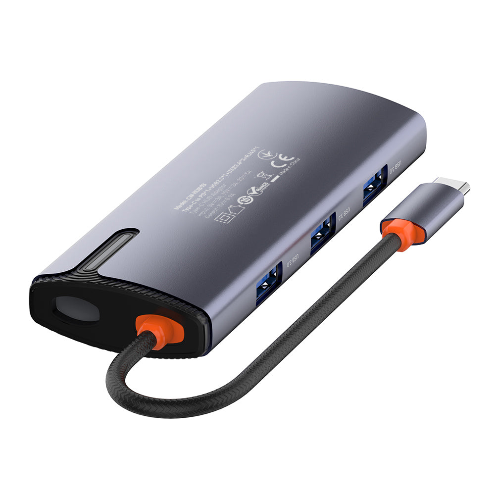 Hub USB-C ColorWay CW-HUB03, 6in1, Srebrni