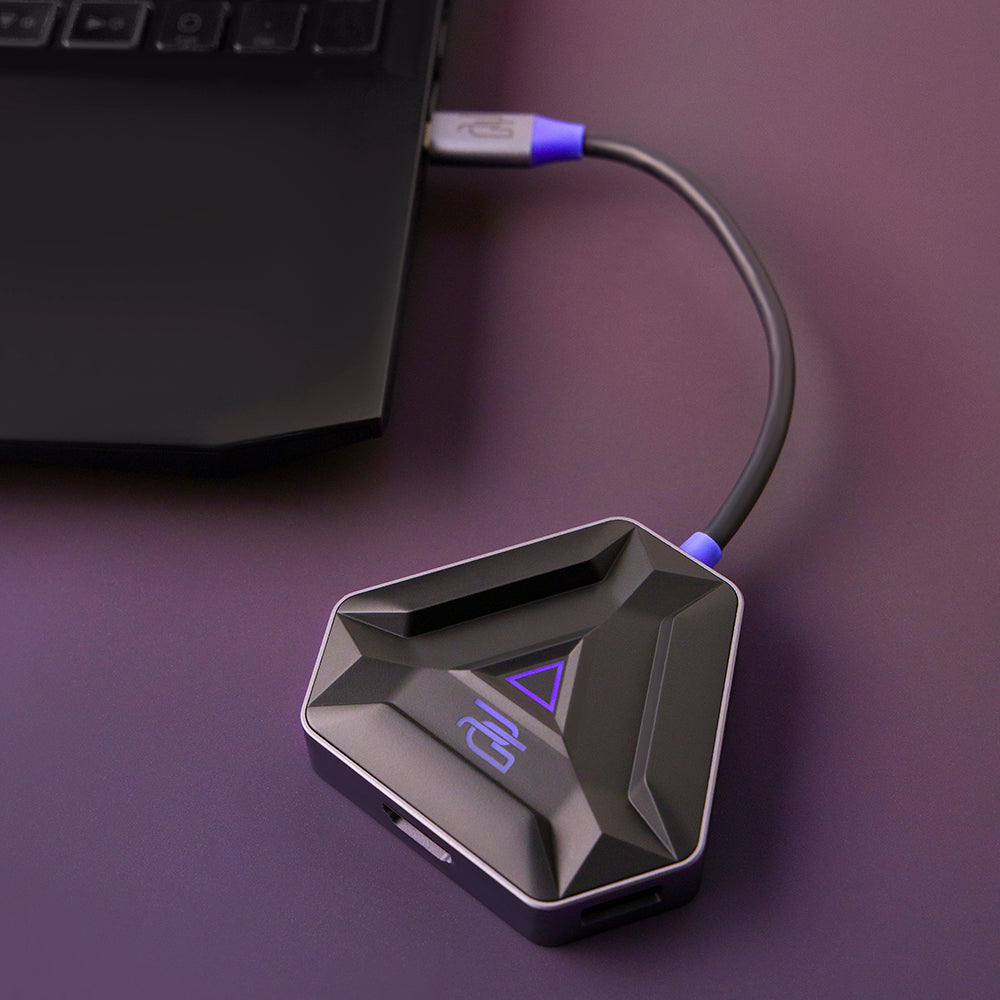 Hub USB-C Proove Spectre, 5in1, Sivi HBPG10221205