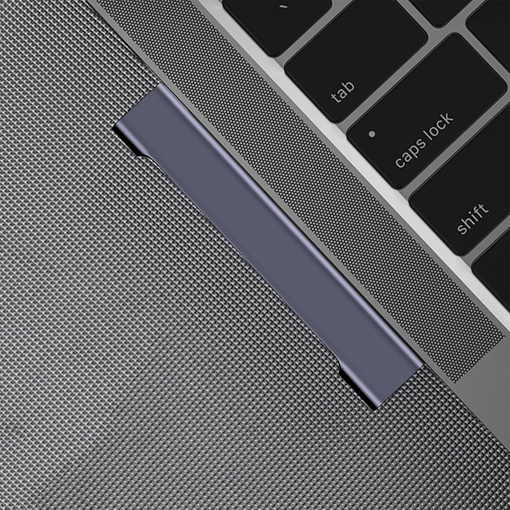 Hub USB-C Techsuit H13 ZenithDock, 4in1, Sivi
