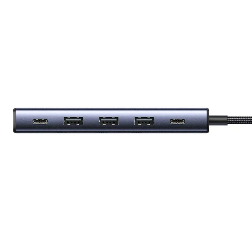 Hub USB-C UGREEN CM511 (75642), 6in1, Sivi