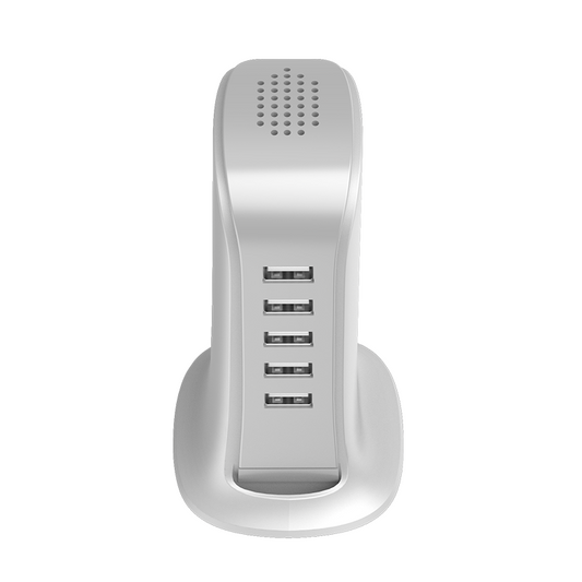 Punjač Stanica Dudao A5EU, 25W, 5A, 5 x USB-A, Bela