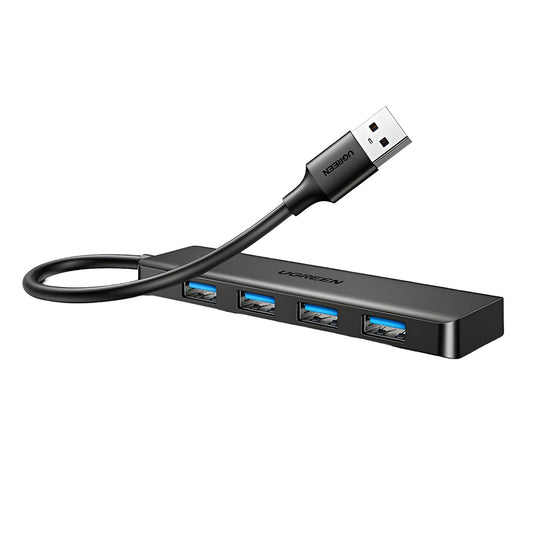 Hub USB UGREEN CM219 (25851), 4 x USB-A 3.0, Crni