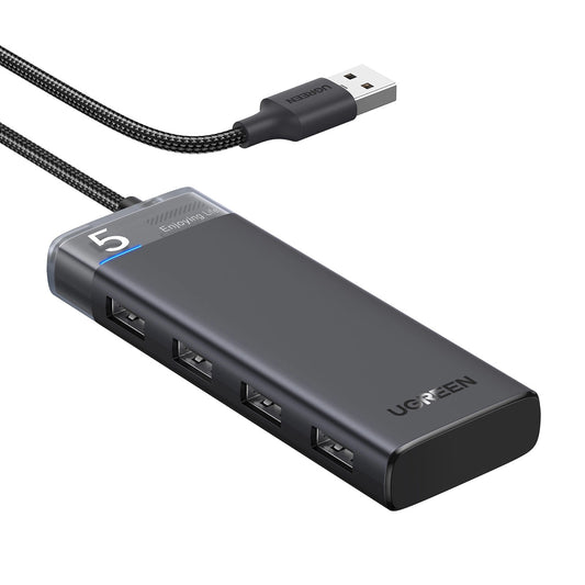 USB Hub UGREEN CM653, 4 x USB-A 3.0, Crna
