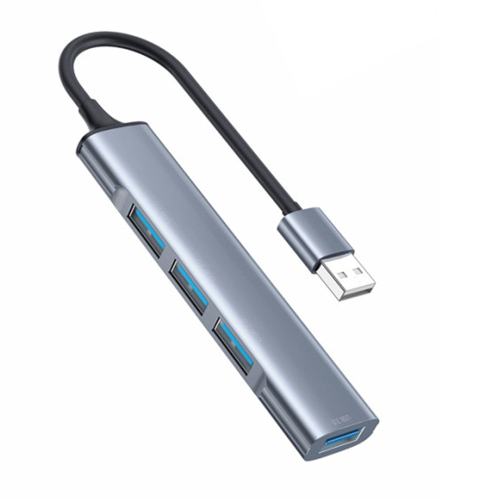 Hub USB Yesido HB18, 4in1, Sivi