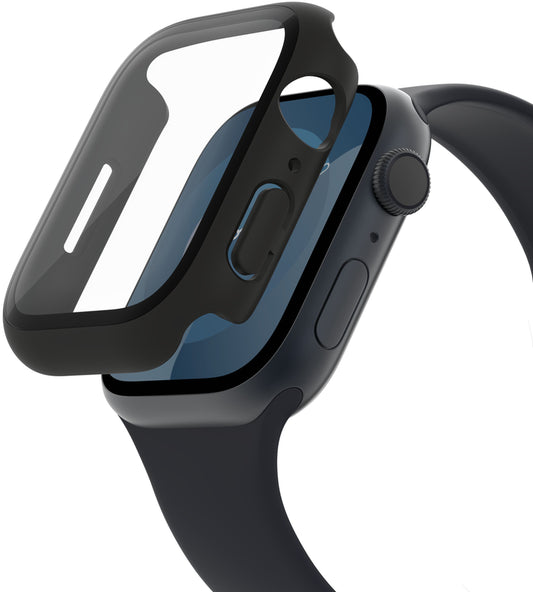 Futrola Belkin ScreenForce TemperedCurve za Apple Watch 40mm / 41mm Series, Crna OVG003zzBK-REV