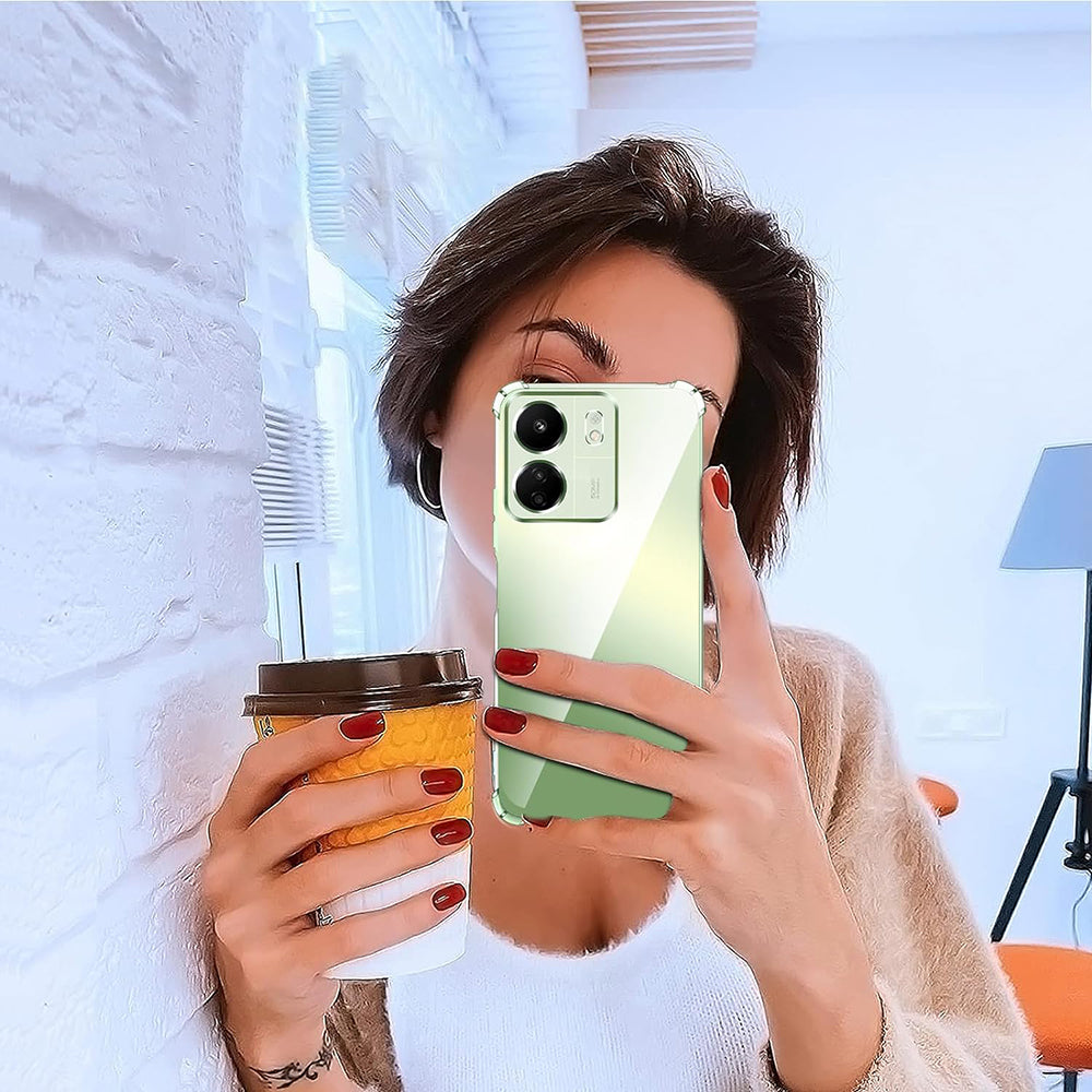 Futrola sa zaštitom kamere za Xiaomi Poco C65 / Redmi 13C, Techsuit, Shockproof Clear, Providna