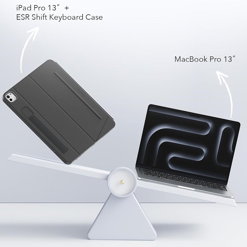 Futrola sa Tastaturom za Apple iPad (2025) / (2022), ESR, Shift, Siva