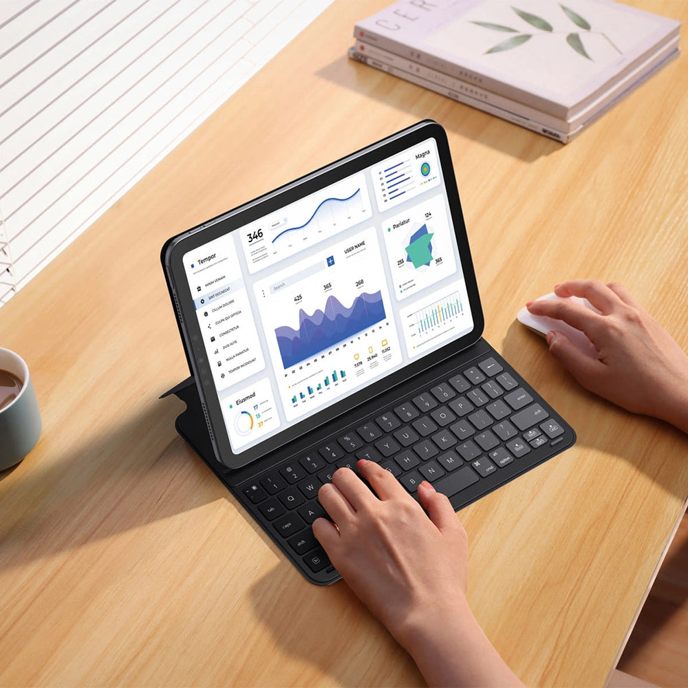 Futrola sa tastaturom za Apple iPad Pro 12.9 (2022) / Pro 12.9 (2021) / Pro 12.9 (2020) / Pro 12.9 (2018), Baseus, Brilliance, Crna