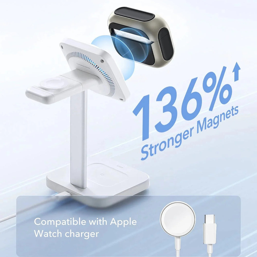 Futrola ESR Orbit Hybrid za Apple AirPods Pro 3, Siva